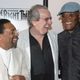 Aiello, center, with Spike Lee and Samuel L. Jackson (Stephen Lovekin/Getty Images)
